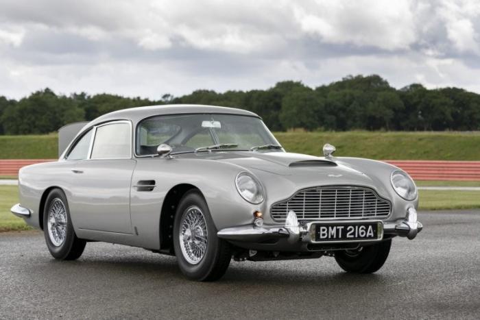 Aston Martin has released a spy version of the DB5 - Aston martin, Retro, Retro car, James Bond, Motorists, Replica, Longpost