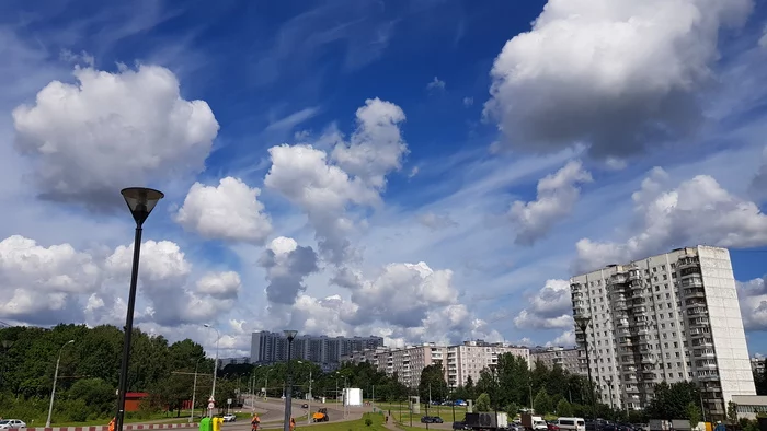 Sky - Clouds, Sky, The photo, Moscow