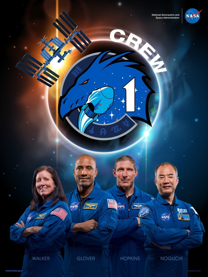   NASA SpaceX Crew-1   SpaceX, Dragon 2, , , , NASA