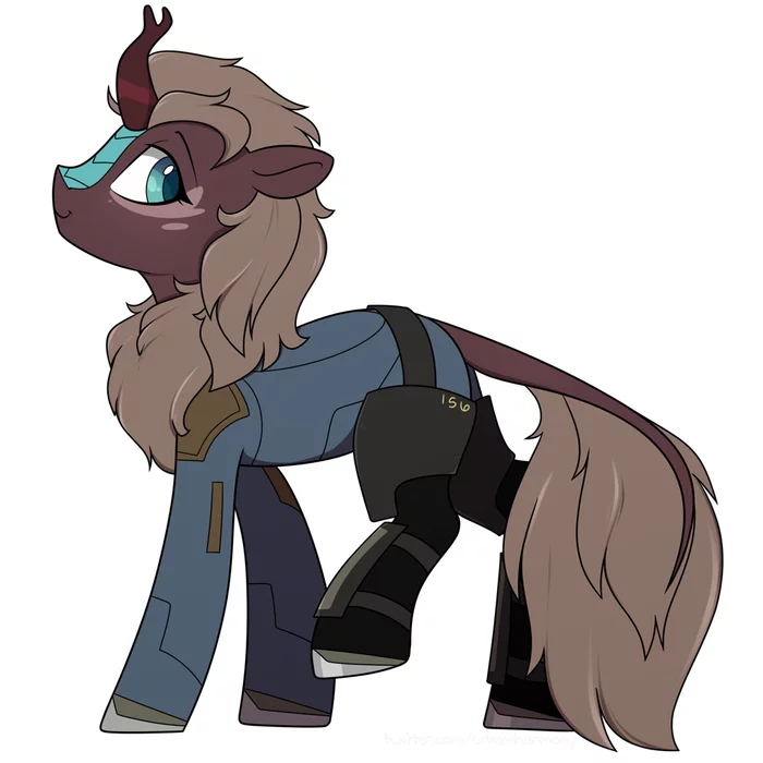 ФоЕ-шный кирин - My Little Pony, Fallout: Equestria, MLP Kirin, Original Character