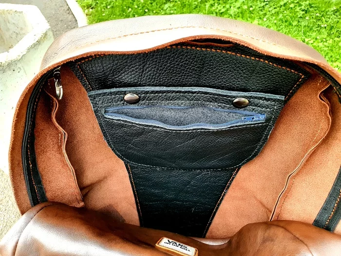 Vans Old School Backpack Reborn / Van Old School Backpack Reborn - My, With your own hands, Vans, Leather, Natural leather, Longpost