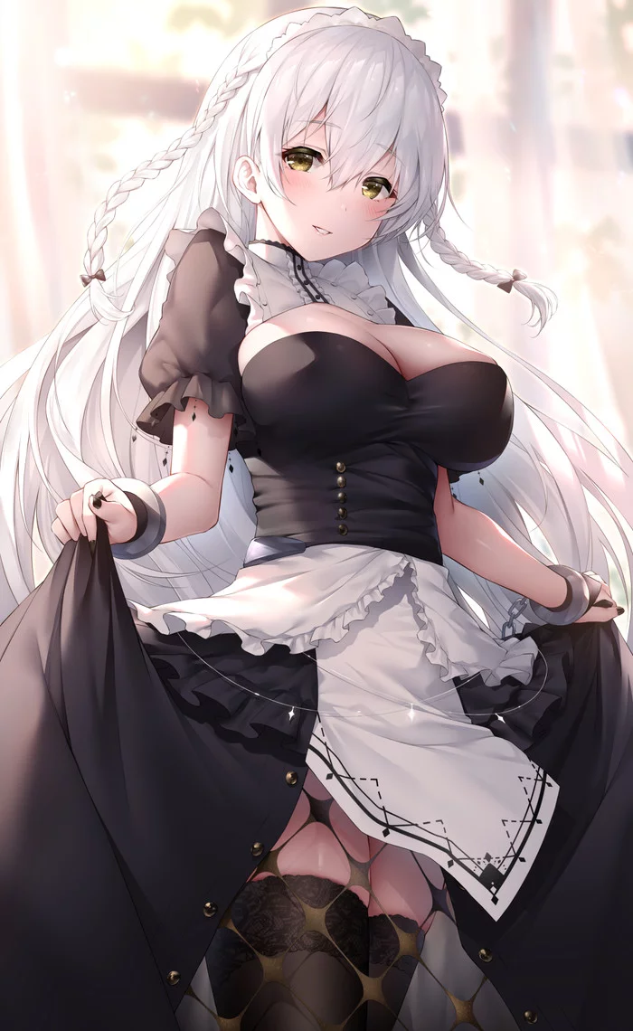 Hermione - Anime, Anime art, Azur lane, Hermione, Breast, HMS Hermione