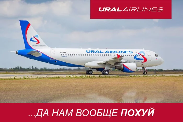 Ural Airlines. The bottom, not the airline - My, Ural Airlines, Bottom, In contact with, Mat, Longpost, Airline, A complaint, Bad service