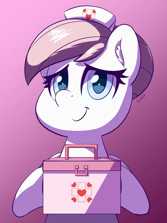 Nurse Redheart - My little pony, PonyArt, Nurse redheart, Esfelt