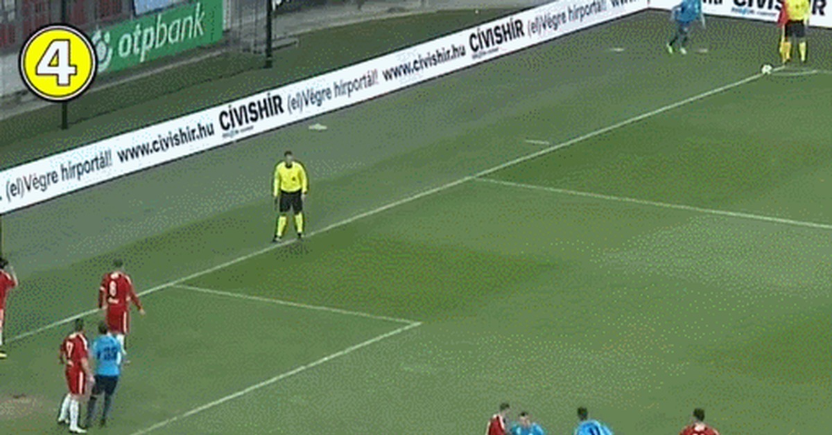 In Zlatan's style - Sport, Football, Corner kick, Goal, GIF
