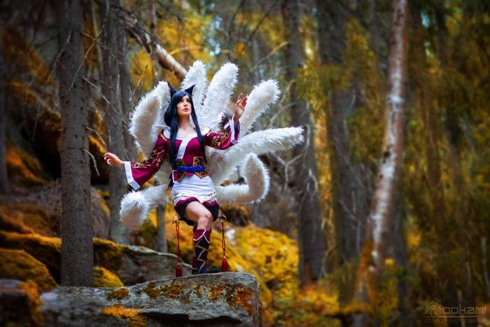 League of Legends - Ahri cosplay by WhiteSpring , League of Legends, Ahri, , , 