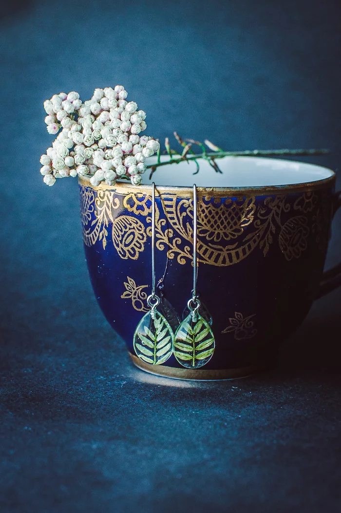 Handmade jewelry with fresh flowers - My, Handmade, Epoxy resin, Flowers, Needlework without process, Nika_kiss, Longpost, Bijouterie