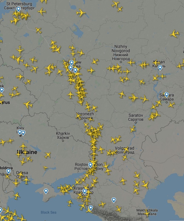 Москва - море