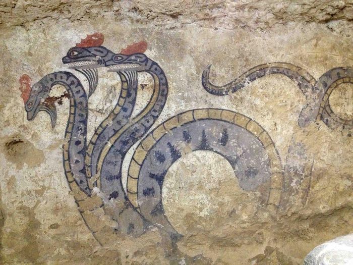 I think Gorynych did exist - Italy, The Dragon, Grave, Burial, Archeology, Dragon, Etruscans