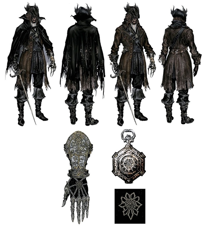 Bloodborne è ìîäà: ýñòåòèêà óæàñà, ìàí¸âðåííîñòü è ñèìâîëèçì. ×àñòü 1 Xyz, Gamedev, Èãðû, Bloodborne, Ìîäà, Êîñòþì, Äèçàéí, Äëèííîïîñò