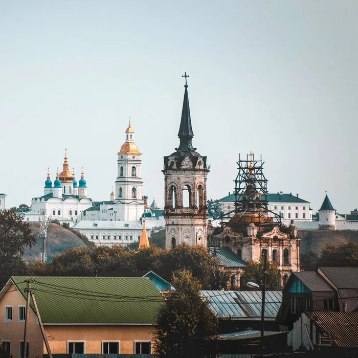 Контраст - Моё, Тобольск, Церковь, Контраст, Начинающий фотограф, Фотография, Canon 70d, Тобольский кремль