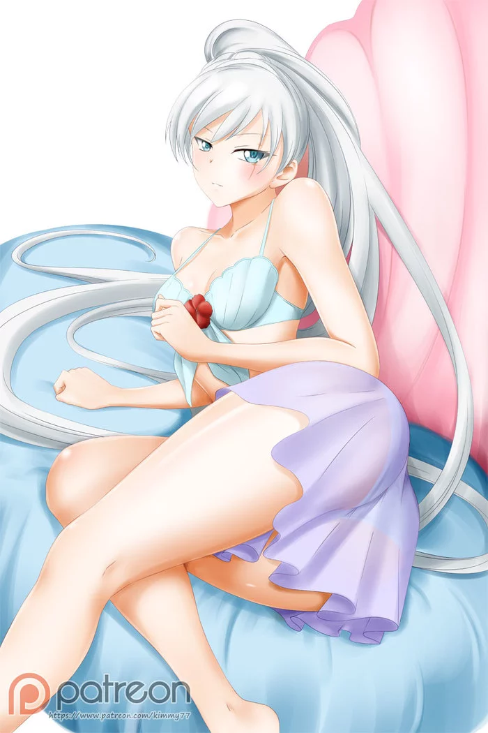 Weiss Schnee - Anime, RWBY, Anime art, Art, Drawing, Beautiful girl, Weiss schnee, Kimmy77