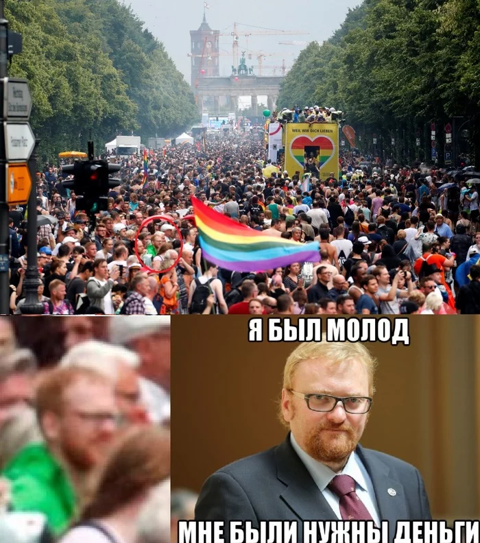 Palevo - Collage, Milonov, Gay Pride, Similarity, Vitaly Milonov