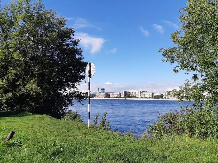 A piece of the Neva and the Alexander Nevsky Bridge - My, Saint Petersburg, The photo, Neva, Neva River, Bridge, Alexander Nevsky Bridge, Longpost