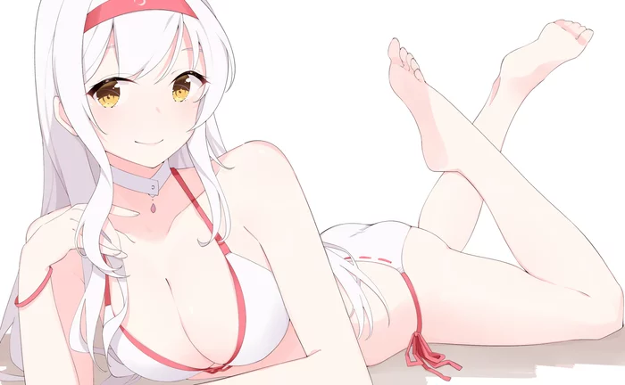 Shoukaku - Kantai collection, Shoukaku, Anime, Anime art, Swimsuit, Bikini