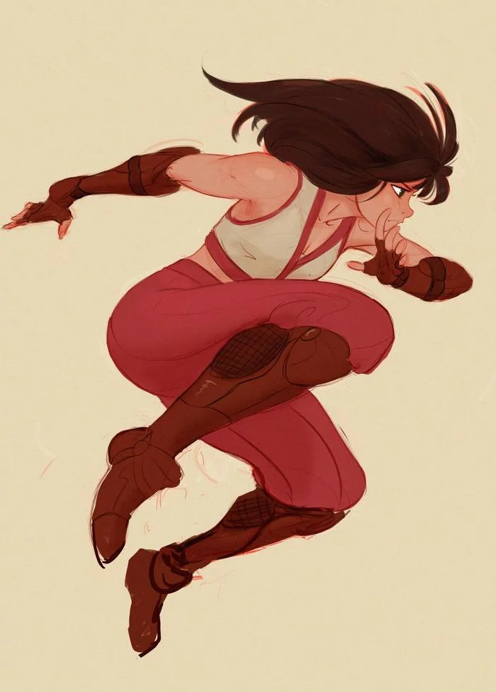 Симпатичные арты девушек Raichiyo33, Арт, Рисунок, Девушки, Длиннопост