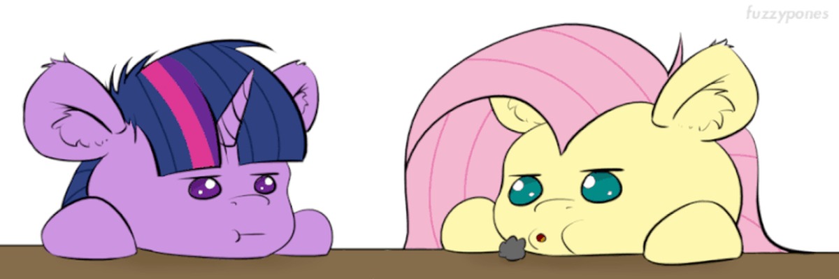 A fun activity - My little pony, GIF, Fuzzypones, Twilight sparkle, Fluttershy