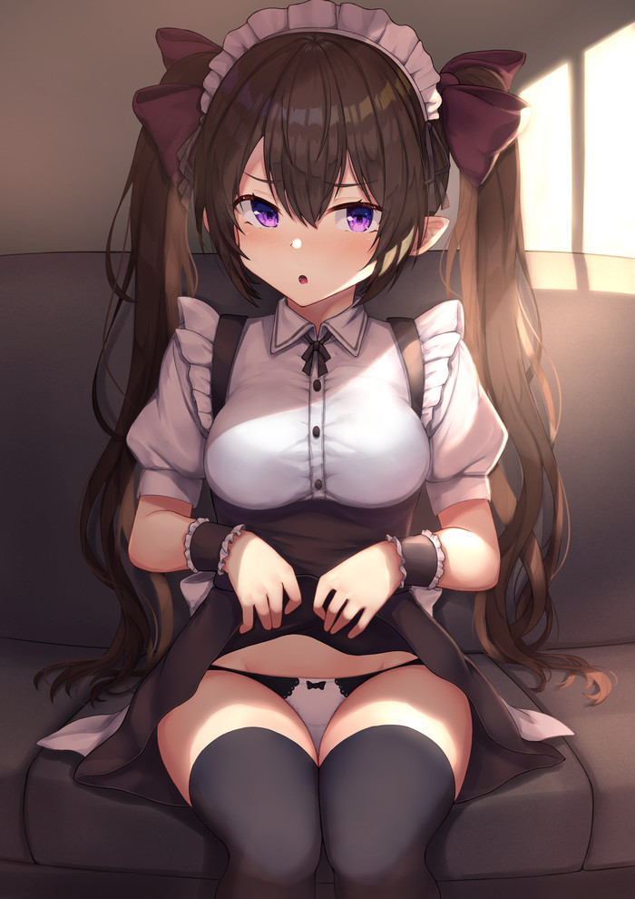 Himekaidou Hatate Touhou, Himekaidou Hatate, Anime Art, , Wowoguni