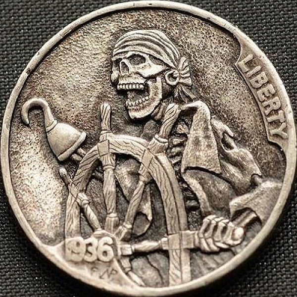 Hobo Nickel - Art, Hobo, Creation, Images, Coin, Longpost