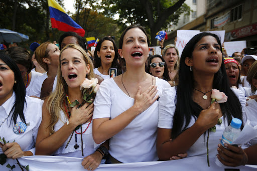 Ladies in white - Cuba, Nicaragua, Venezuela, Protest, Republic of Belarus, Provocation, Politics, Video, Longpost