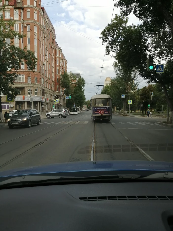 The Samara tram seems to hint - Tram, Museum, Write-off, Longpost