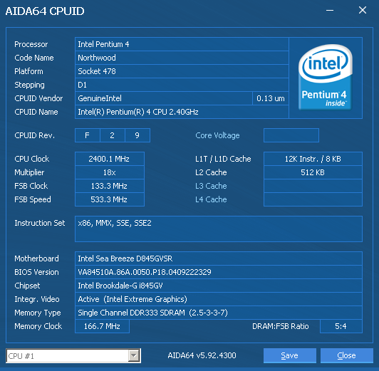 Интегрированная графика 2002 года. Pentium 4 и Extreme Graphics (i845G) на s478 - Моё, Компьютер, Сборка компьютера, Комплектующие, Тег, Pentium 4, Тест, Windows XP, Видео, Длиннопост