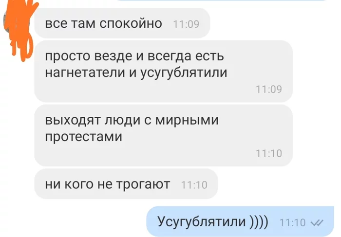 Беларусь - Моё, Родина слышит, Республика Беларусь, Протесты в Беларуси, Скриншот, Переписка, Политика