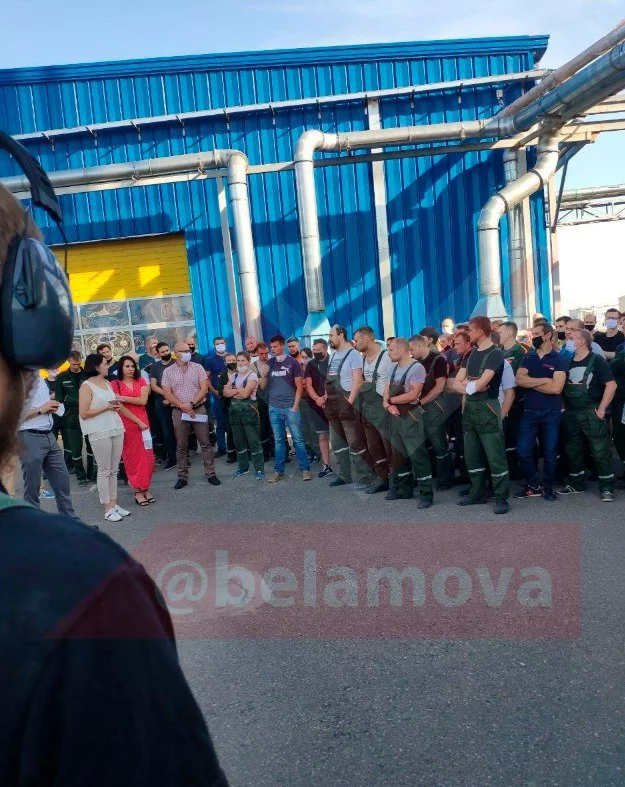 Strikes in Belarus today 14.08 - Republic of Belarus, Strike, Politics, Video, Longpost, Protests in Belarus, NEXTA