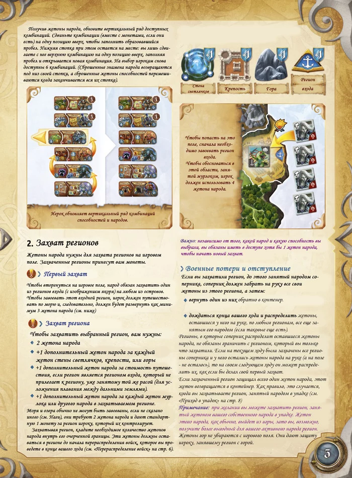 Rules of the board game Small World of Warcraft in Russian - My, Board games, Warcraft, Small world, Longpost, World of warcraft