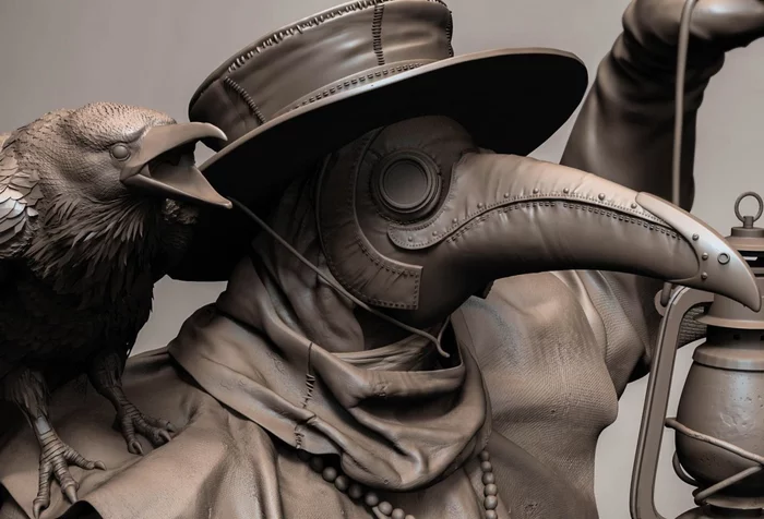 Plague doctor or plague healer - My, Cat_cat, Story, Plague, Disease, Doctor, Doctors, Middle Ages, Longpost