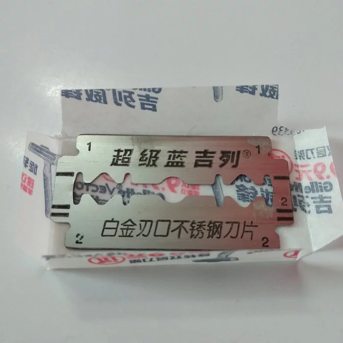 Chinese shaving blades Gillette Blue Blades - Vkb, Shaving, Aftershave lotion, Longpost