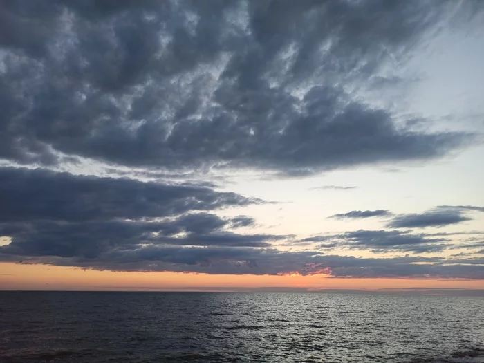 Sunsets of the Sea of ??Azov... - My, Dolzhanskaya, Azov sea, Sea, Bliss, All good, Love to all, Longpost