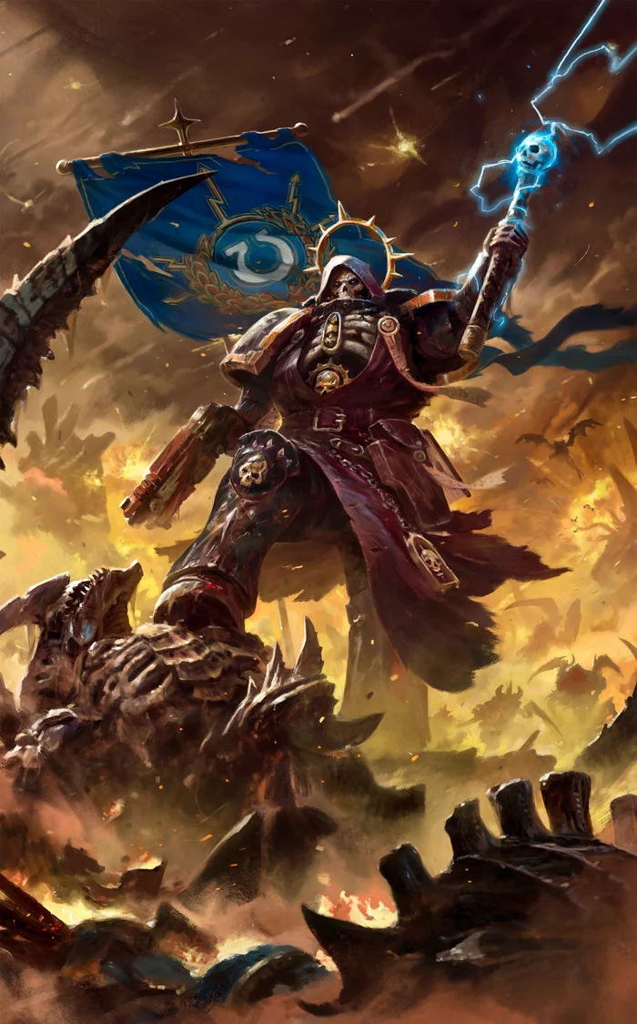 Warhammer - Warriors & Warlords - Art, Art, Wh Art, Wh Art, Warhammer 40k, Warhammer 40k, The fight, The fight, Battle, Battle
