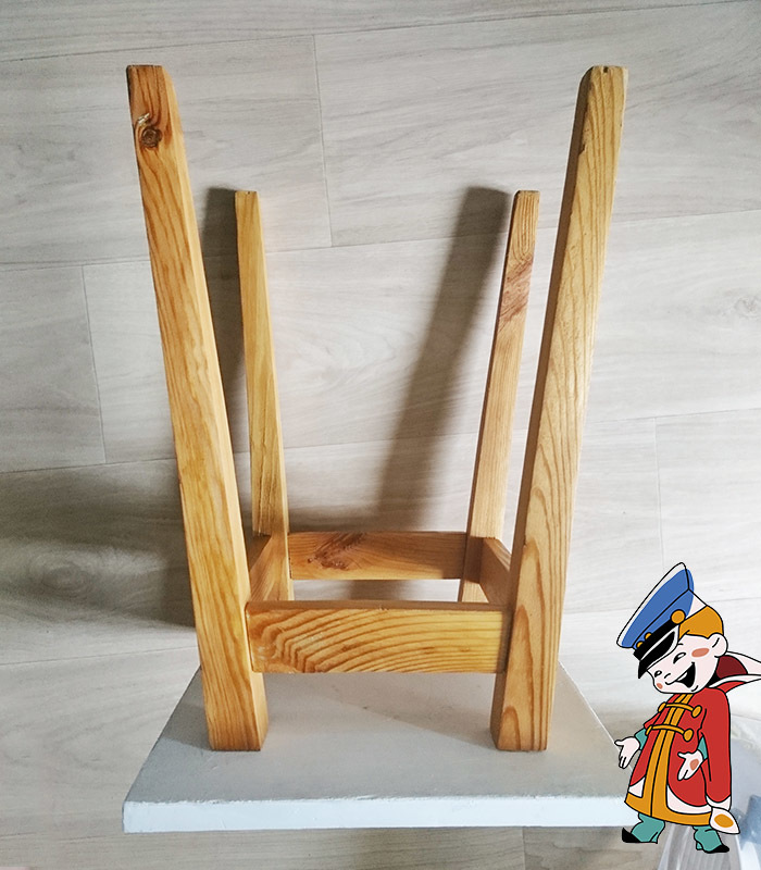 Restoration of a stool - My, Restoration, Stool, Tree, Longpost