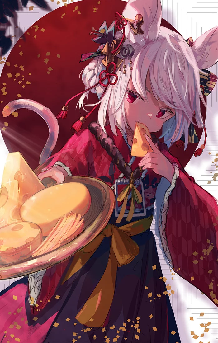 Арт от roll okashi - Anime Art, Original Character, Аниме, Roll okashi, Dobutsu, Loli