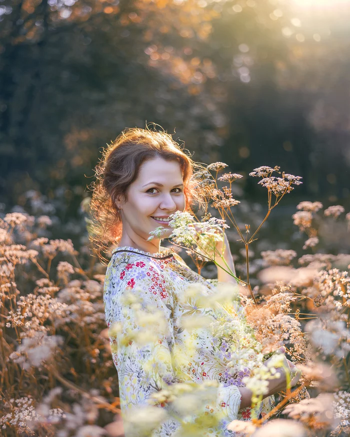 Friday positive - My, The photo, Sunset, Beautiful girl