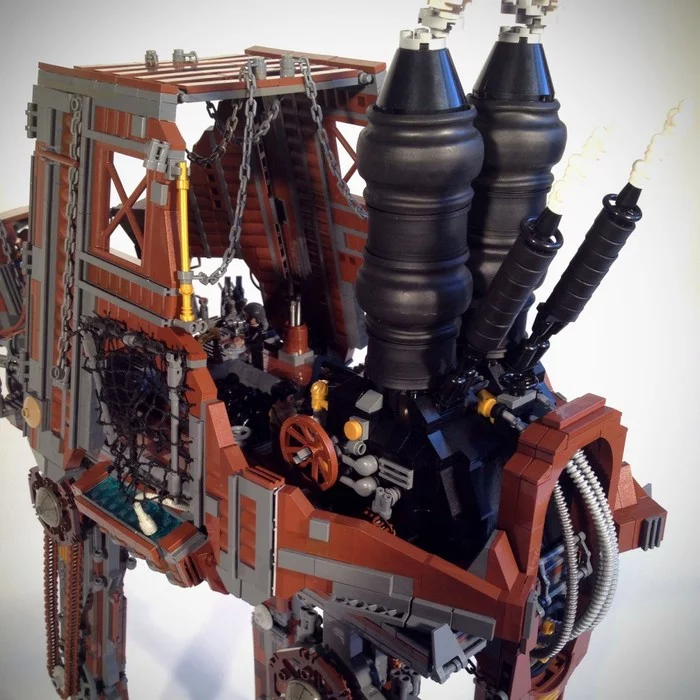 Steampunk Star Wars AT-AT - LEGO, Стимпанк, Длиннопост