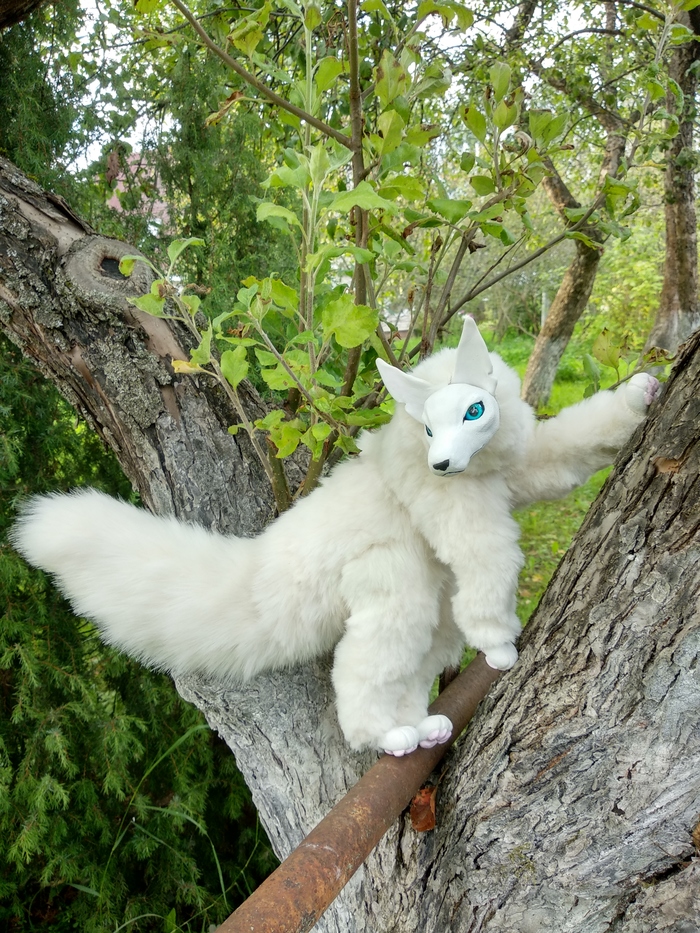 Белый клык Полимерная глина, Творчество, Хобби, Рукоделие без процесса, Длиннопост, Своими руками, Рукоделие