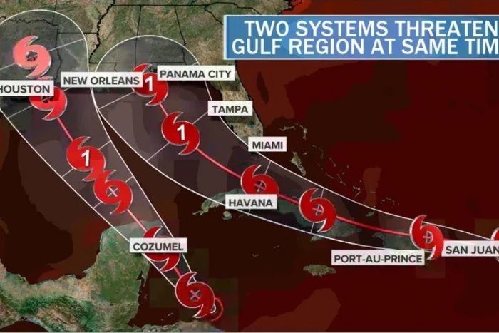 Two tropical storms are heading towards the United States at once - USA, Storm, Weather, news, Element