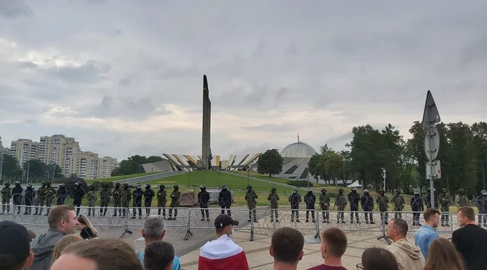 Minsk, 08/23/20 - My, Republic of Belarus, Rally, Protests in Belarus, Protest, Atmosphere, Video, Politics