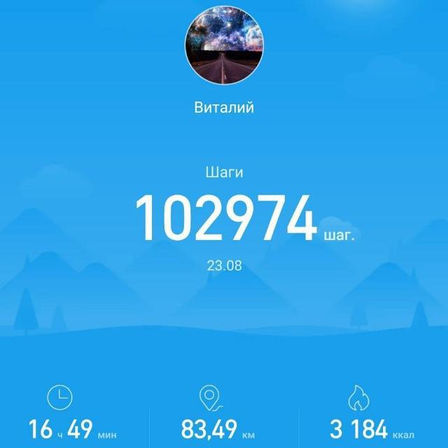 Reply to the post 1 day, 100,000 steps - My, Walking, Sport, Workout, Kharkov, Reply to post, Longpost