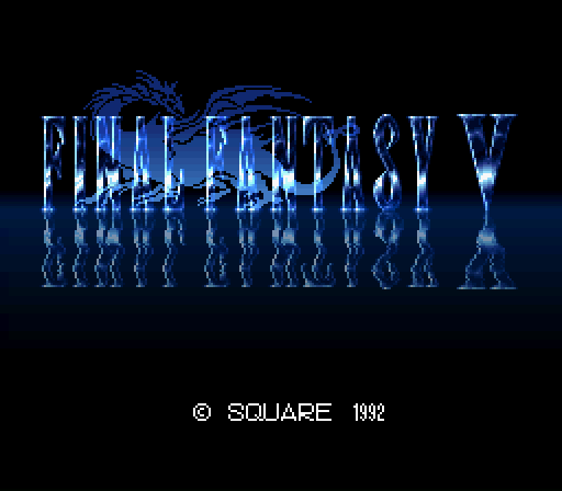Final Fantasy V (part 1) - My, 1992, Passing, Final Fantasy, Square, Console games, JRPG, Retro Games, Games, Longpost