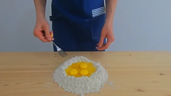 Homemade pasta with your own hands! - My, Food, Paste, Preparation, Fettuccine, Recipe, Cooking, Spaghetti, Video, Longpost, Video recipe