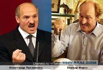 Funny resemblance - Republic of Belarus, Alexander Lukashenko, Taxi