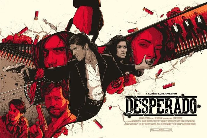 25th Anniversary of Robert Rodriguez's Desperado - Robert Rodriguez, , Quentin Tarantino, Antonio Banderas, Salma Hayek, Danny Trejo, Longpost, Cheech Marin, Steve Buscemi, Desperate (film)