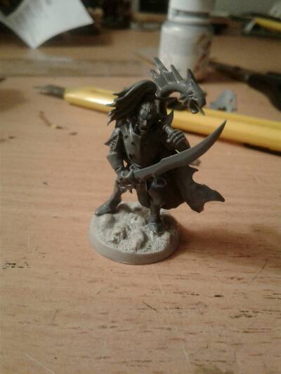 Sun and Moon - My, Warhammer, Warhammer 40k, Warhammer fantasy battles, Drukhari, Dark Elves, Wh miniatures, Longpost