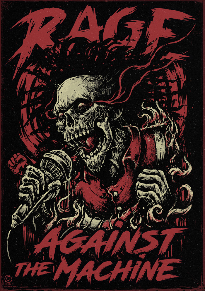 Rage Against The Machine - My, Rage Against The Machine, Art, Poster, Rock band, Metal