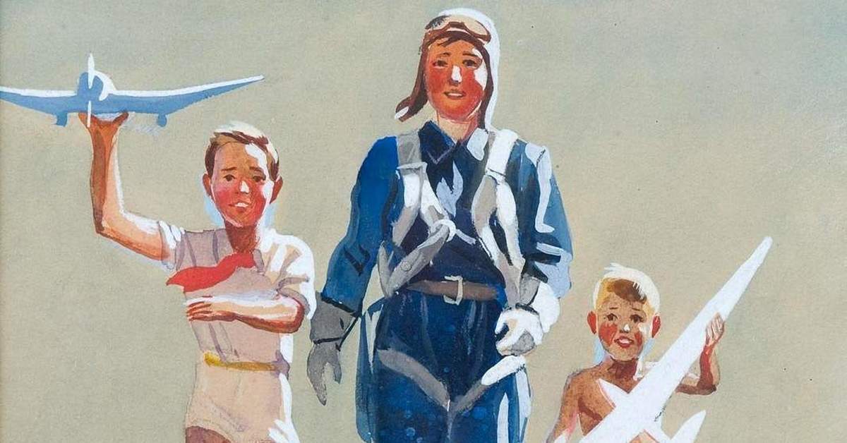 Тайное увлечение мужа стар. Будущие лётчики. А. Дейнека. 1938. Дейнека будущие летчики.