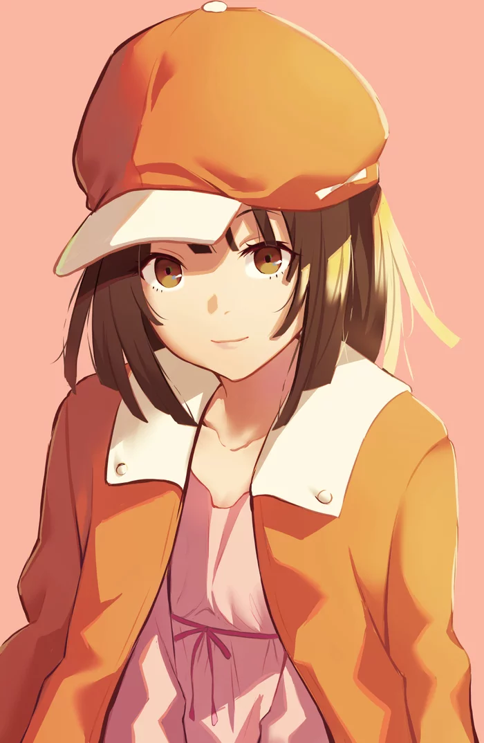 Sengoku Nadeko - Anime, Anime art, Monogatari series, Sengoku Nadeko, Hofumaso