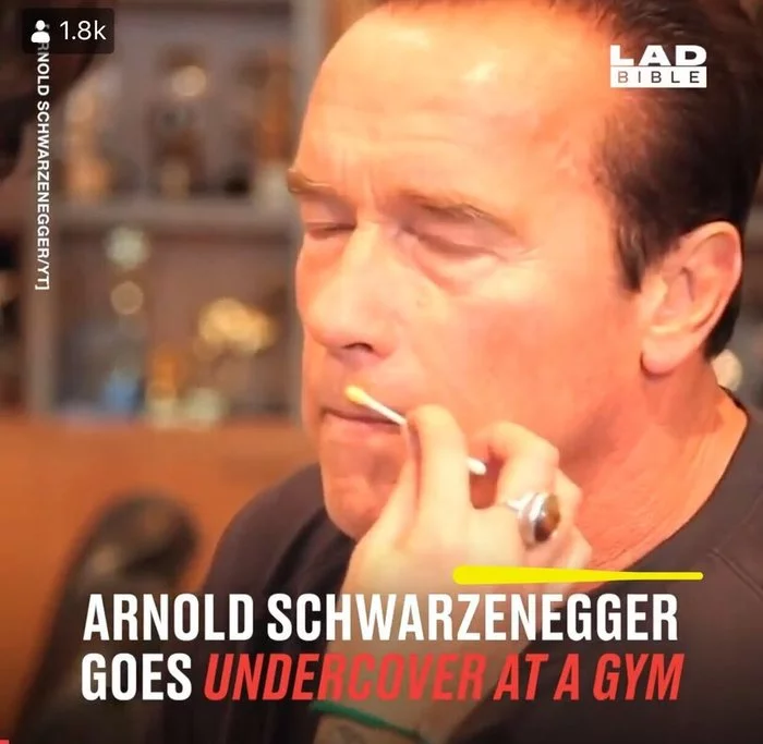 Now they don't know - Arnold Schwarzenegger, Under cover, Actors and actresses, Gym, Longpost, A life